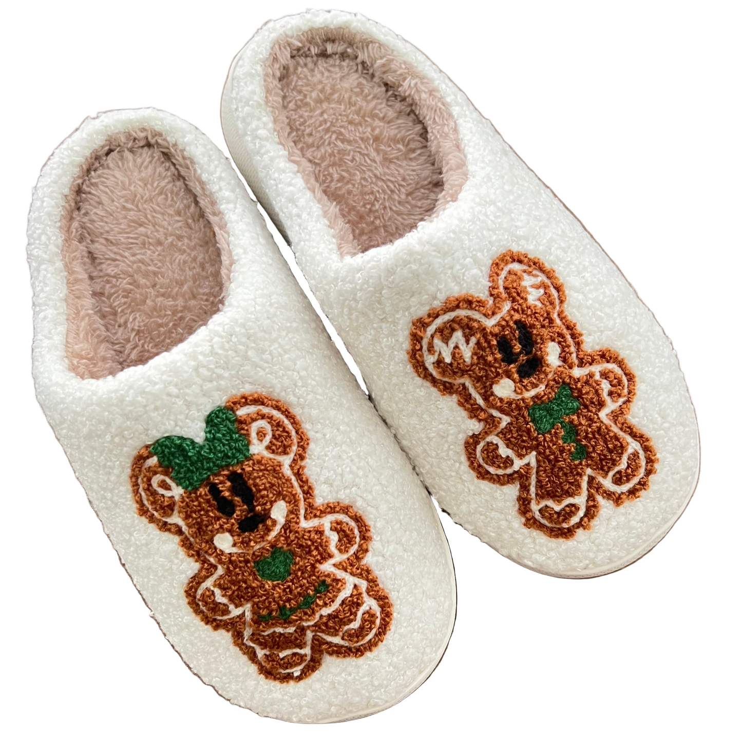 GINGERBREAD SLIPPERS