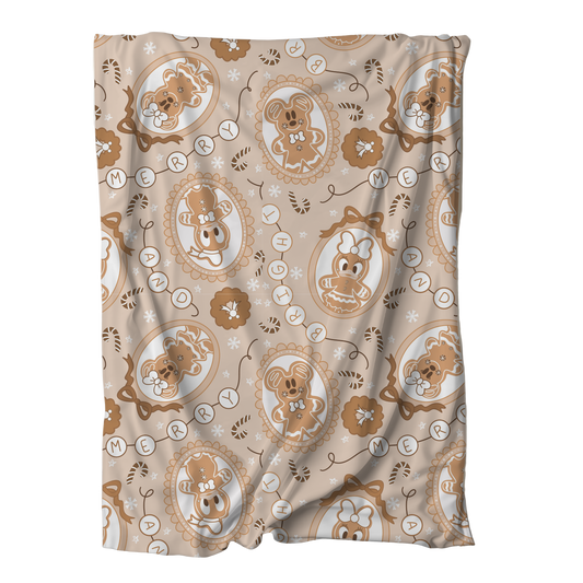 GINGERBREAD COQUETTE BLANKET | BOHO