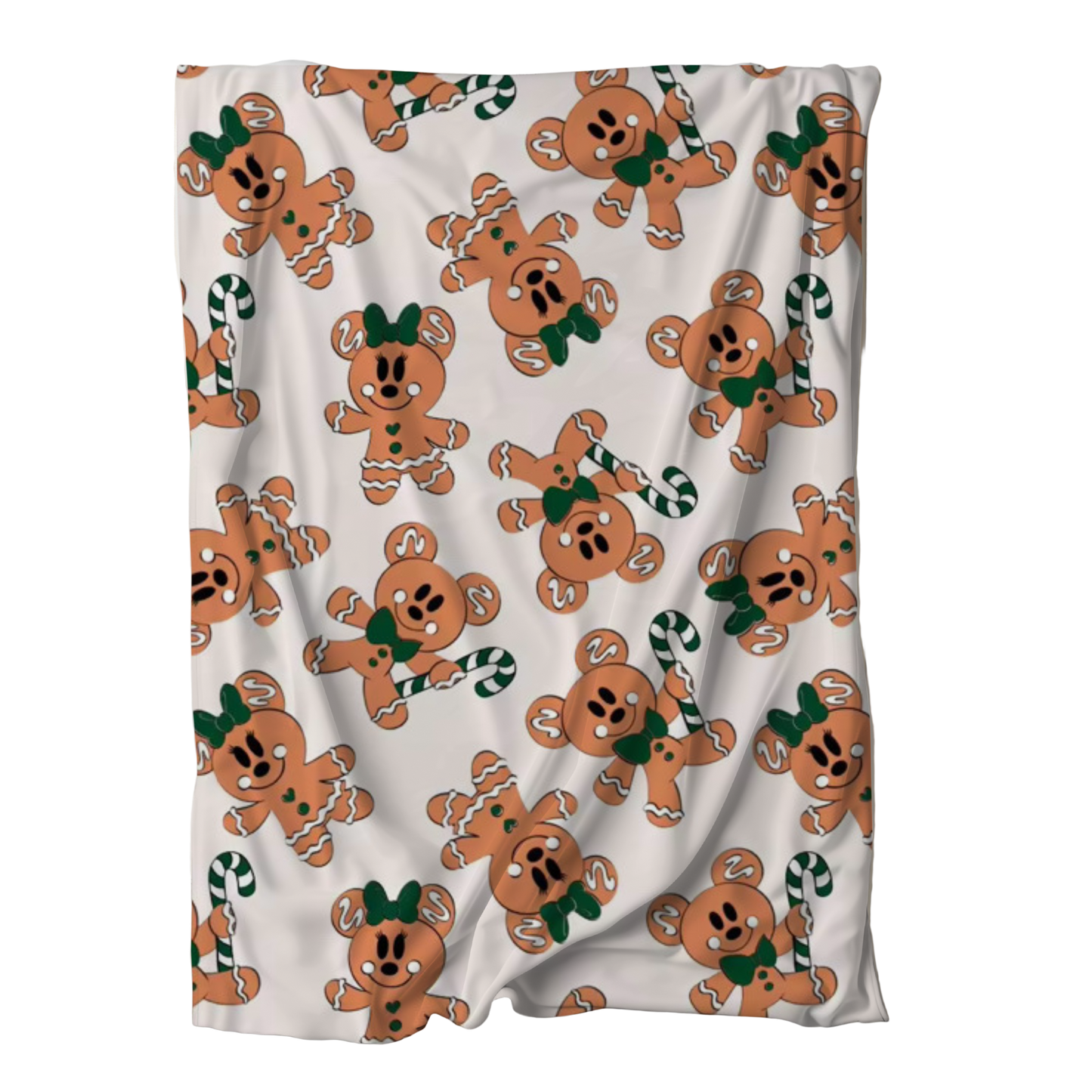 GINGERBREAD COZY BLANKET