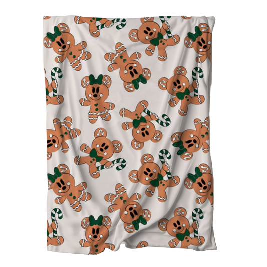 GINGERBREAD COZY BLANKET
