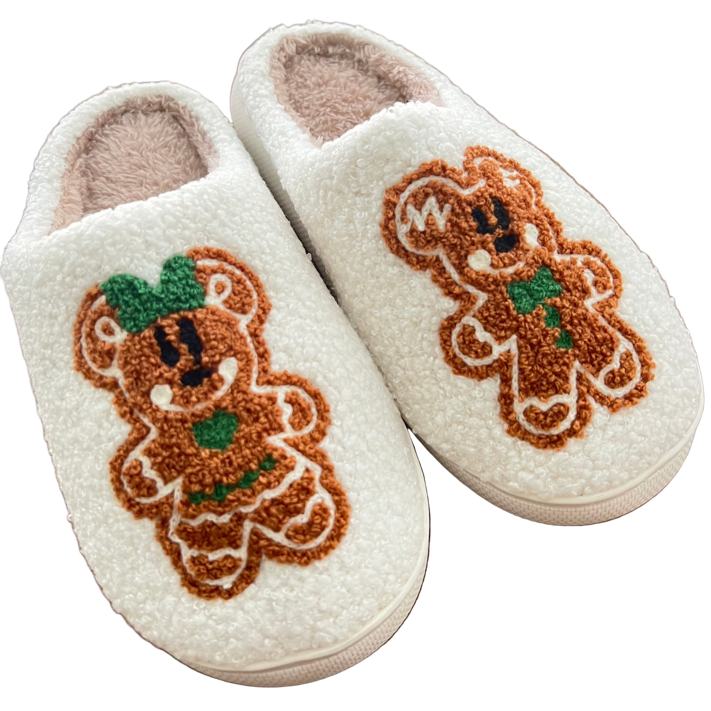 GINGERBREAD SLIPPERS