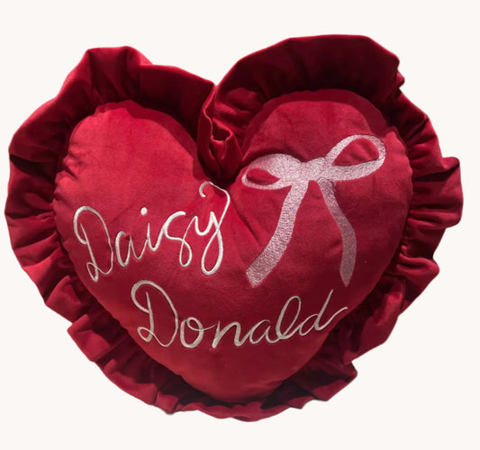 SWEETHEART COQUETTE PILLOW
